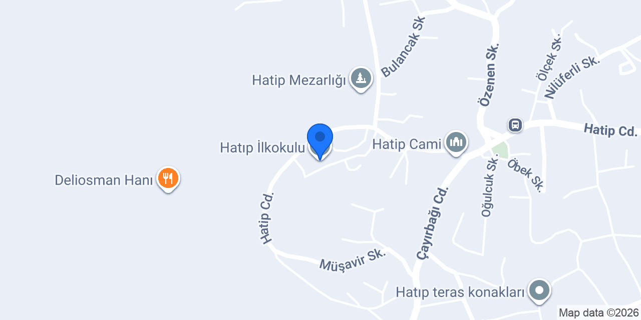 Hatıp İlkokulu konumu