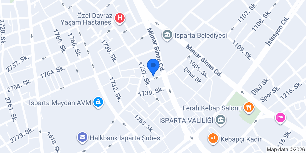 Yesene Döner konumu