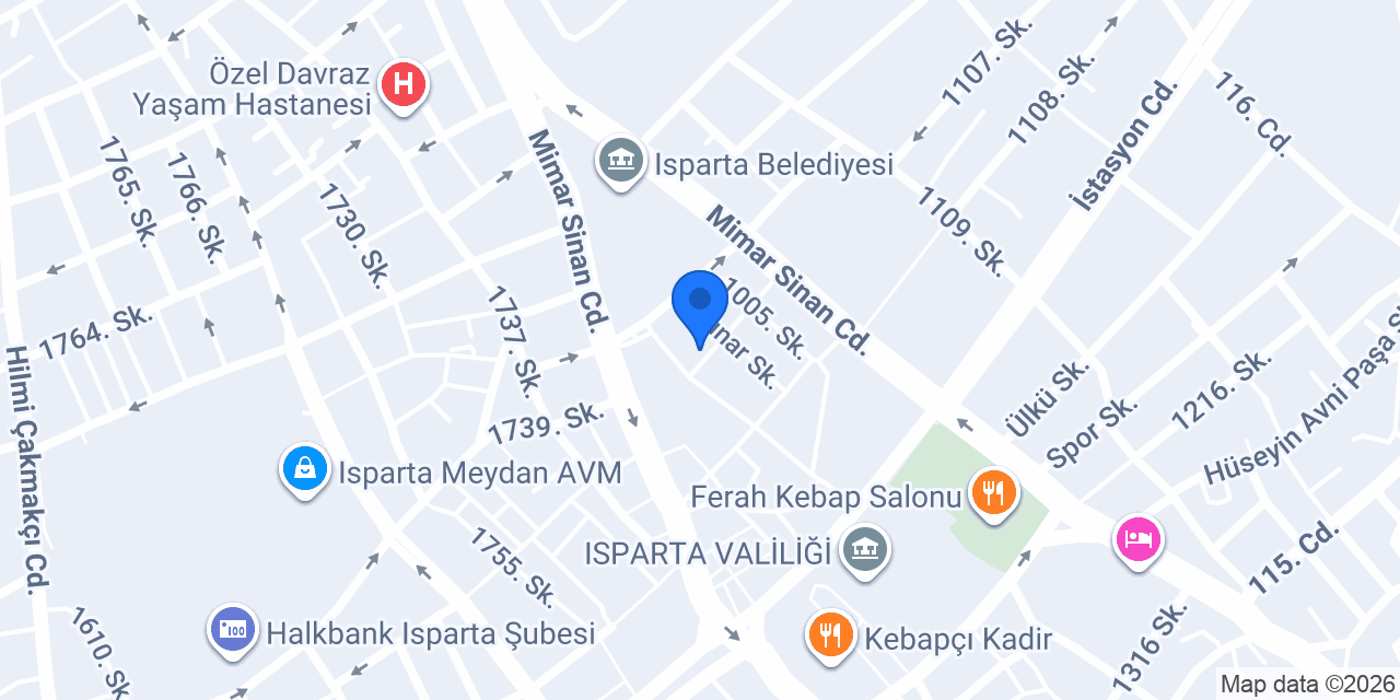 Büker Hukuk Bürosu konumu