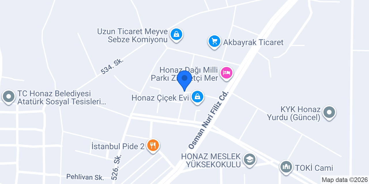 Yeni Eczane konumu