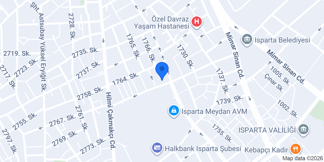 Fevzipaşa İlkokulu konumu