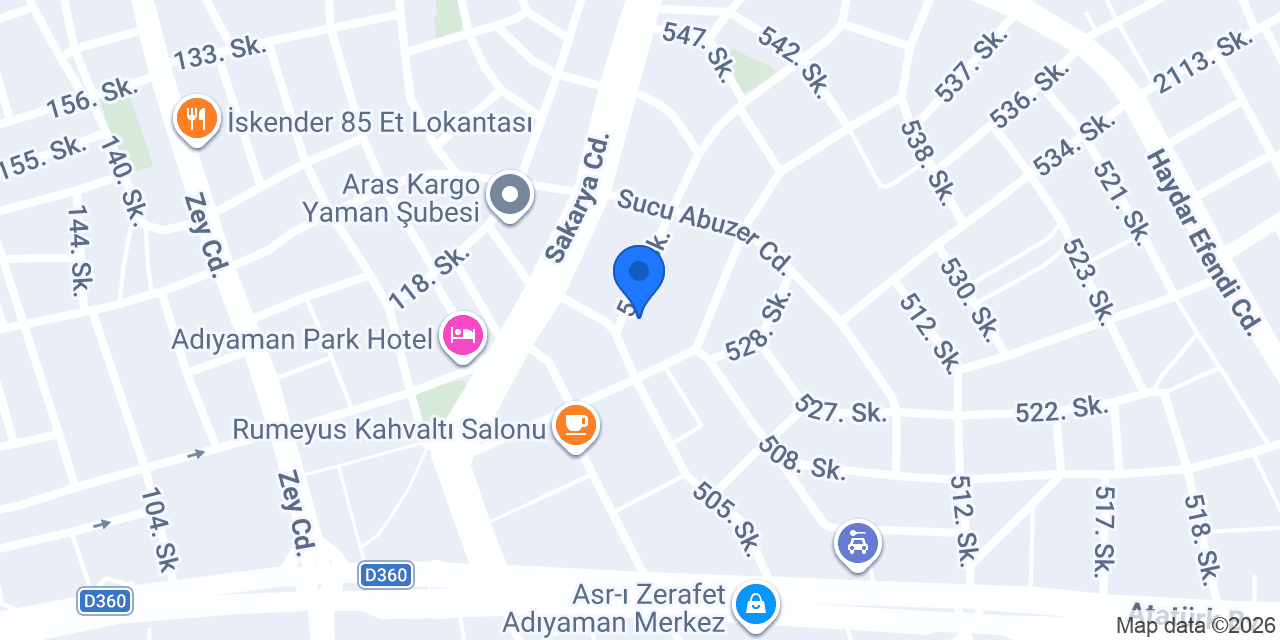 ADIYAMAN ÇELİKHAN TÜTÜN SATIŞI konumu