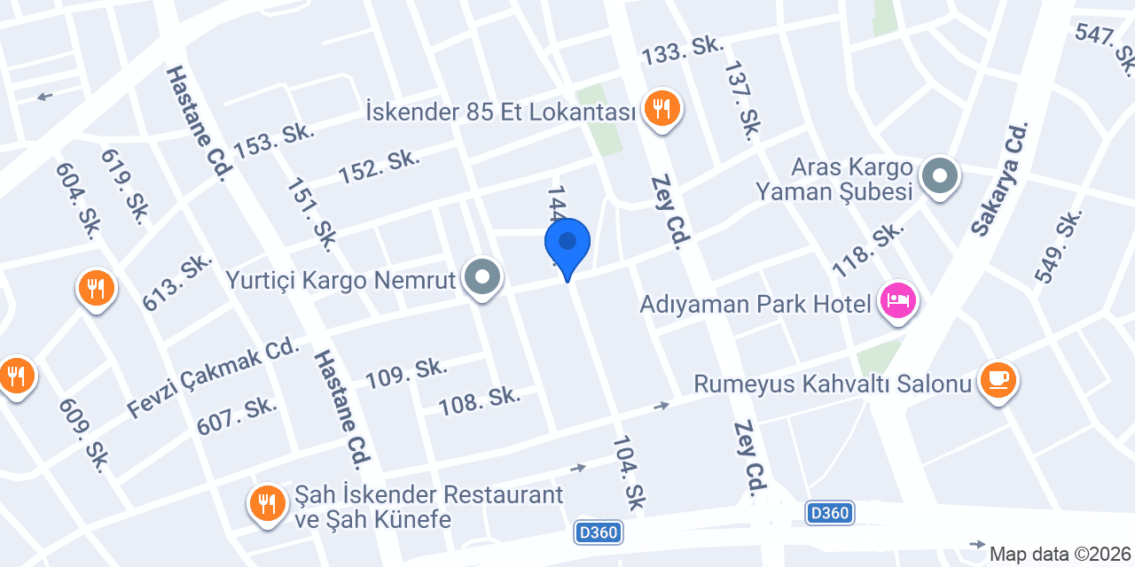 Aile Terzihanesi konumu