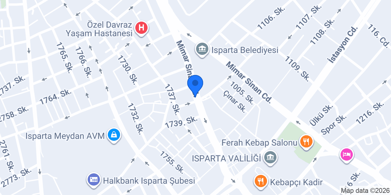 Yediiklim Eğitim Kurumları konumu