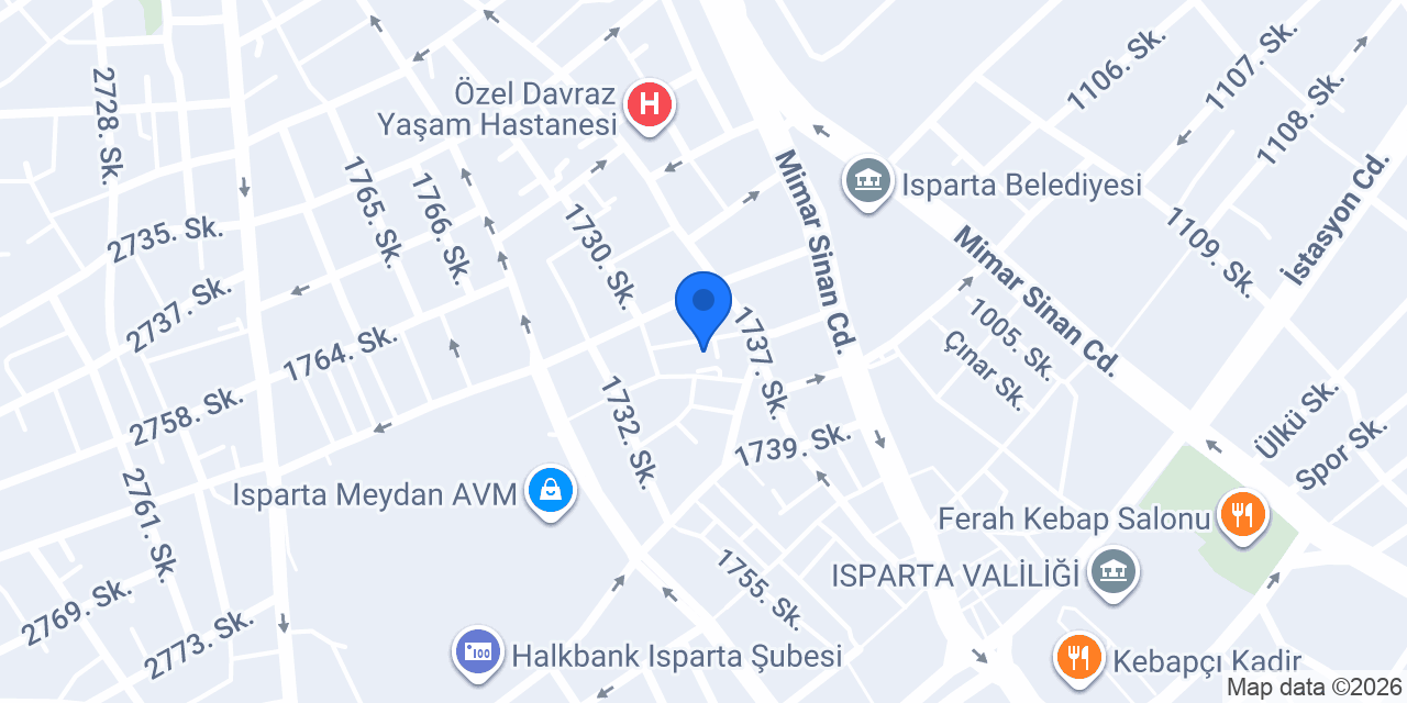 ÖZYILMAZ GİYİM konumu