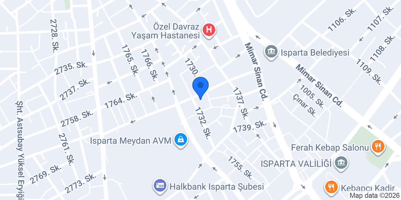 Kebap salonu konumu