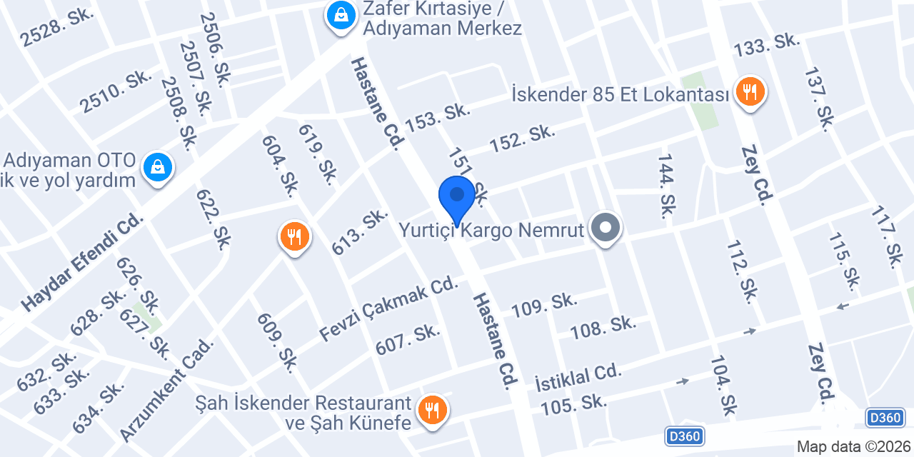 Başak Home konumu