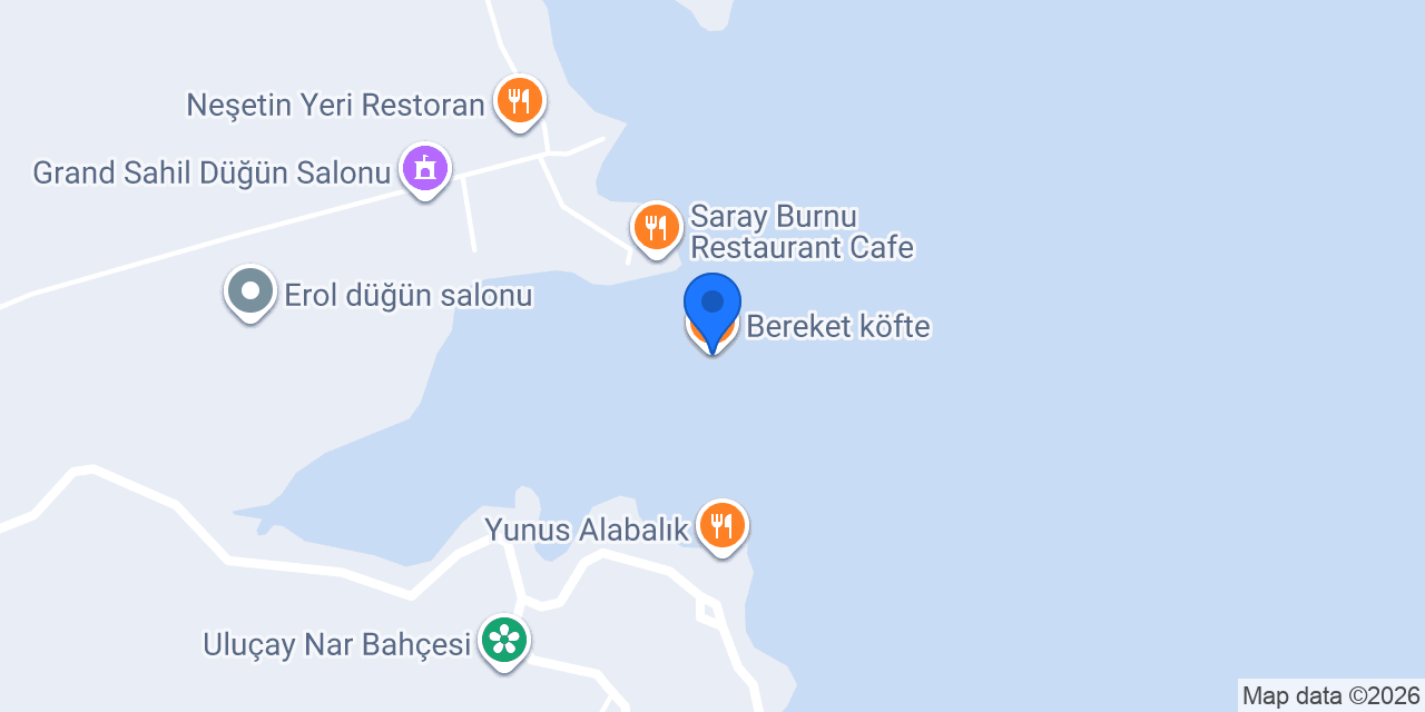Bereket köfte konumu