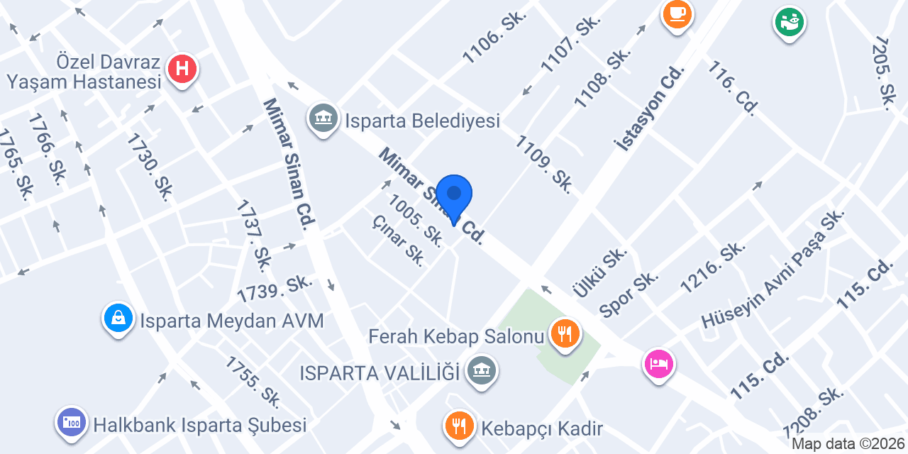 BME Hukuk Av. Enes Aydemir | Isparta Avukat konumu