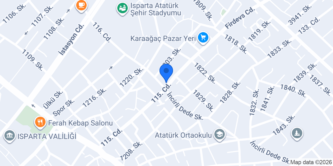 Murat Erkek Kuaförü konumu