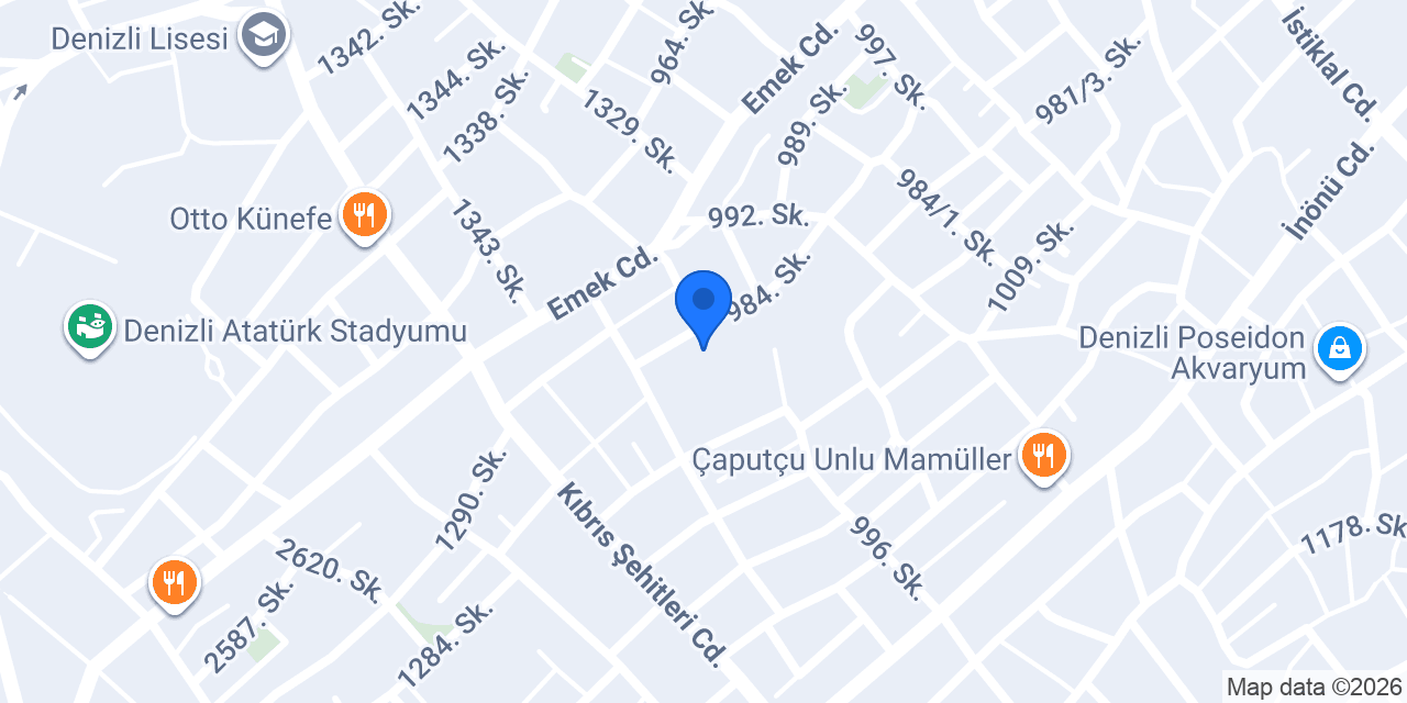 Atatürk Ortaokulu konumu
