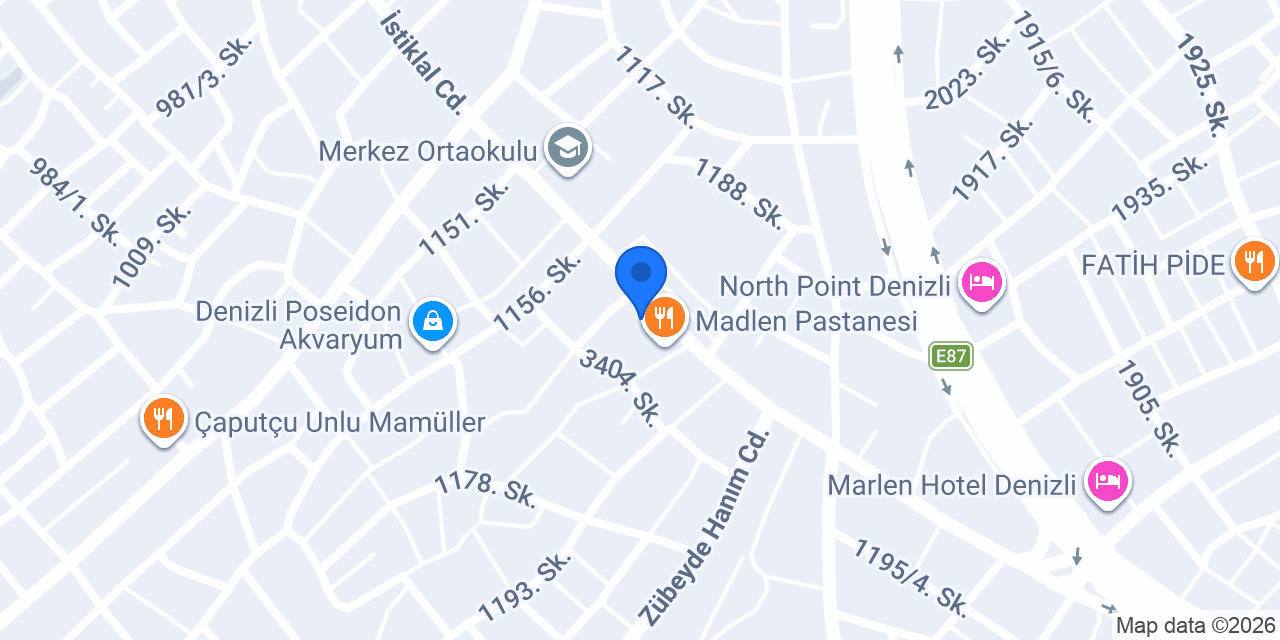 İstiklal Eczanesi konumu