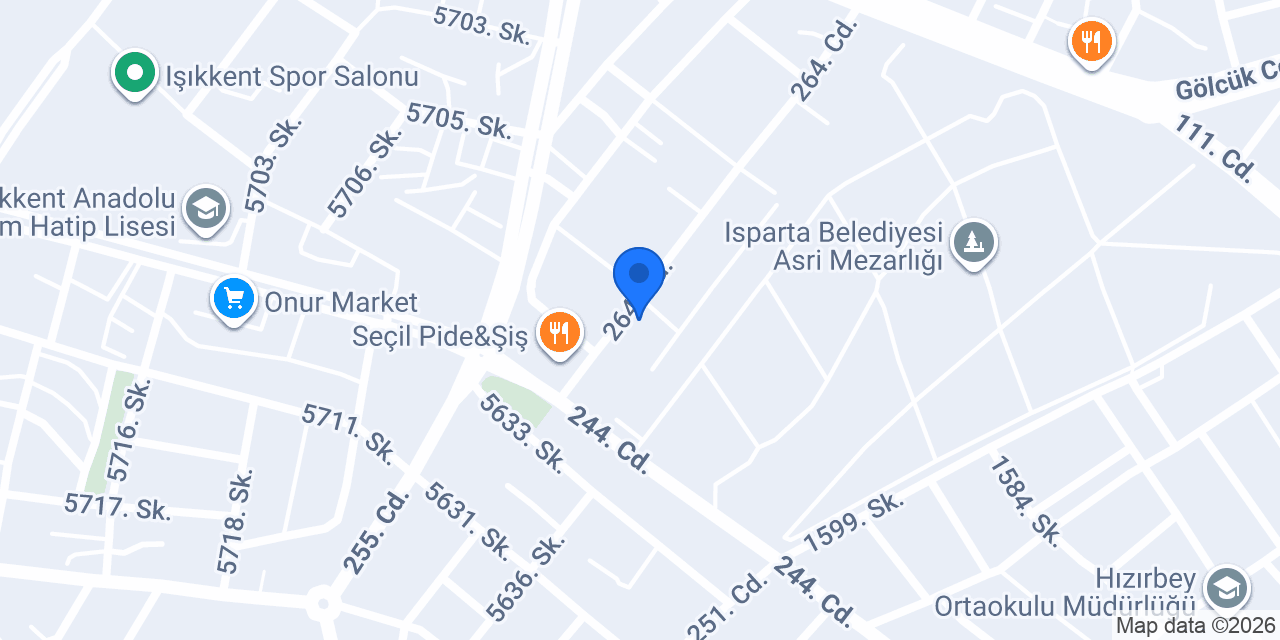 AR-EL YAPI İNŞAAT MALZEMELERİ ISPARTA konumu