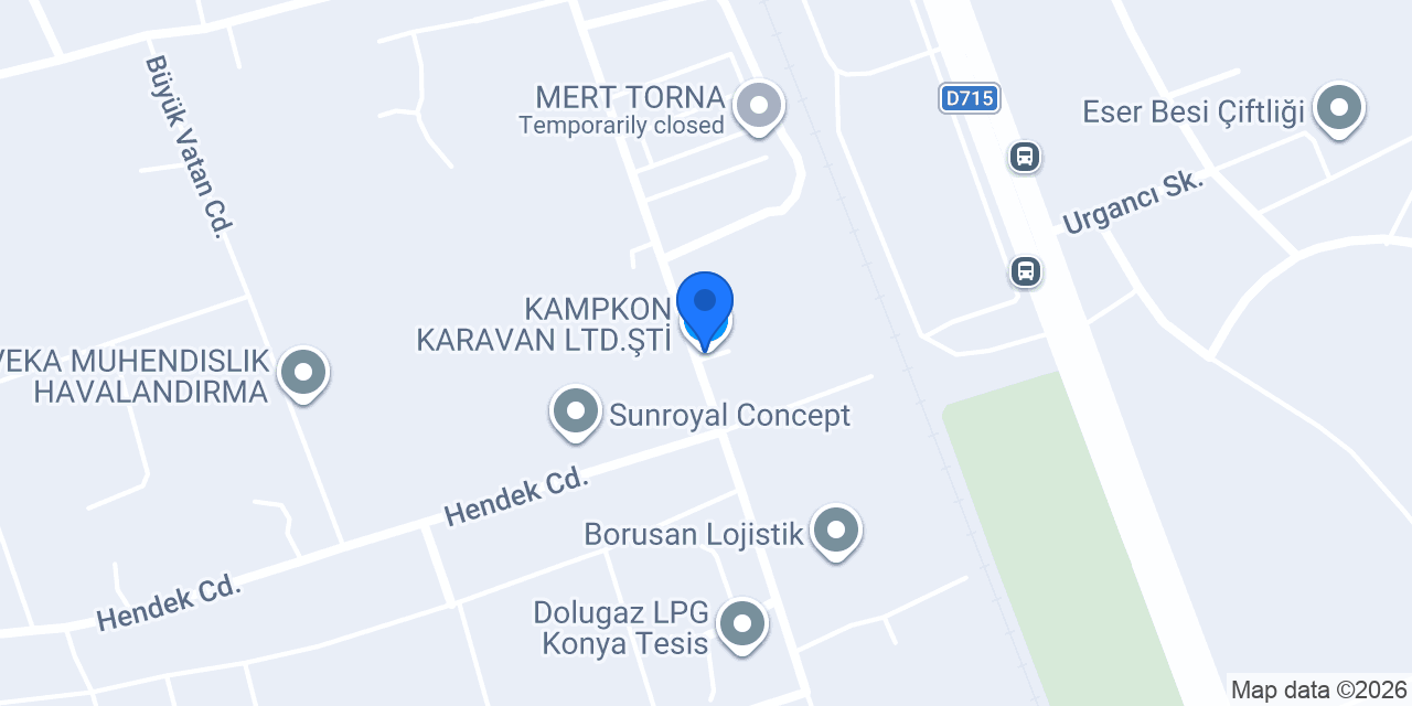 KAMPKON KARAVAN LTD.ŞTİ konumu