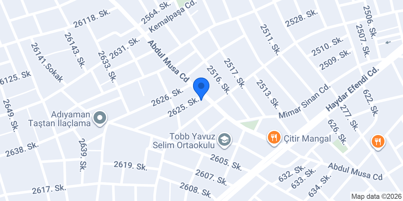 Gökduman Yapı Market konumu