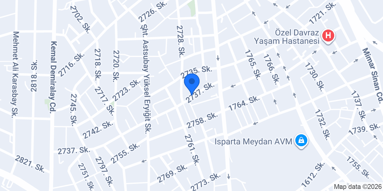 ماركيت الشهباء konumu