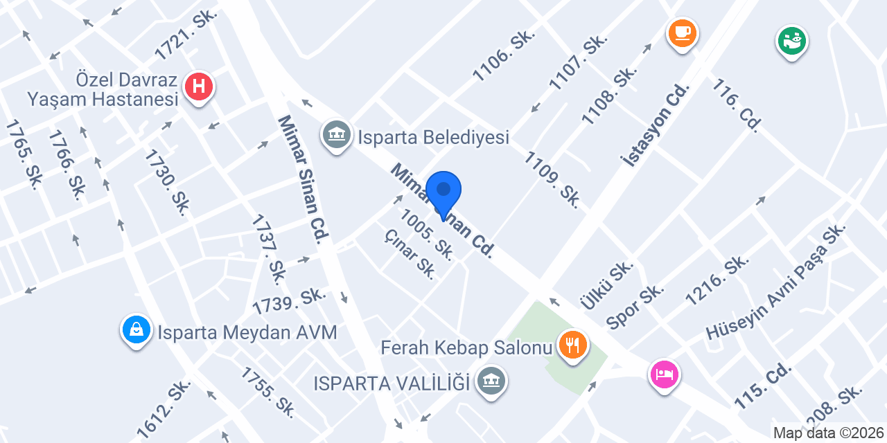 Eyfa Yapı konumu