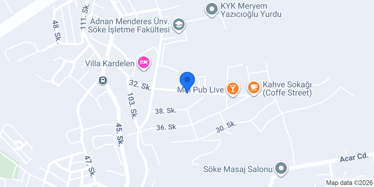 Antik Cafe konumu