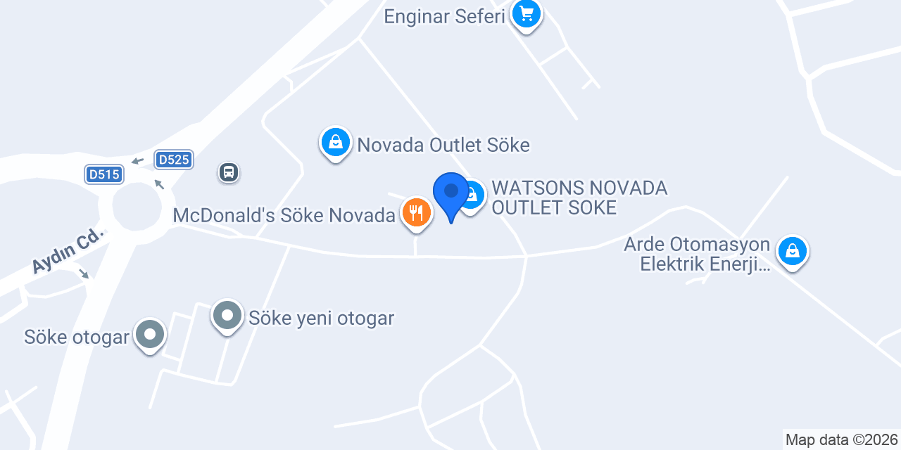 Yılmaz Hasır Dekorasyon konumu