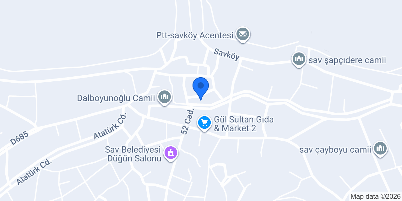 ŞATOO HOMES konumu