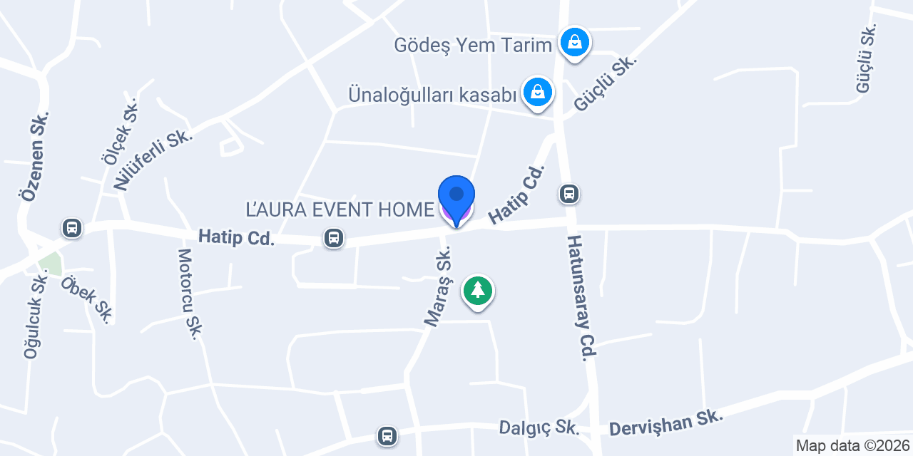 L’AURA EVENT HOME konumu