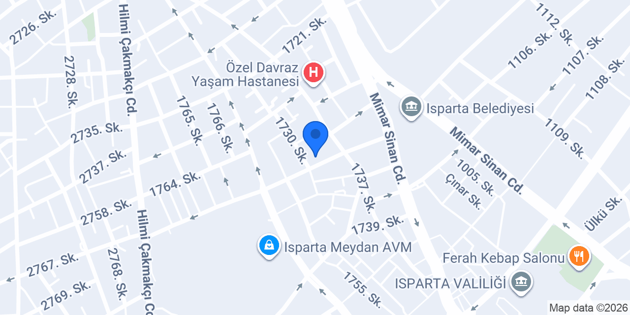 SBZ MİMARLIK konumu