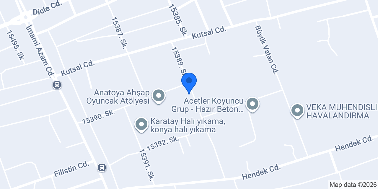 TRIA WOOL A.Ş. konumu
