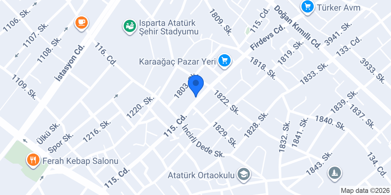 Yiğit Yufka konumu