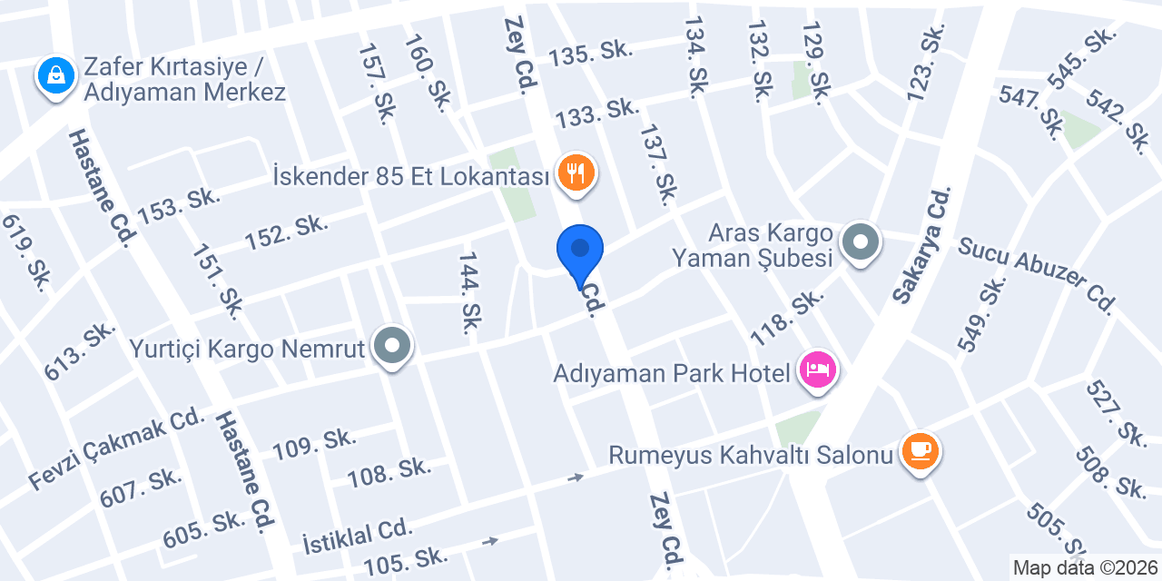 Özser Group Sigorta Adiyaman konumu