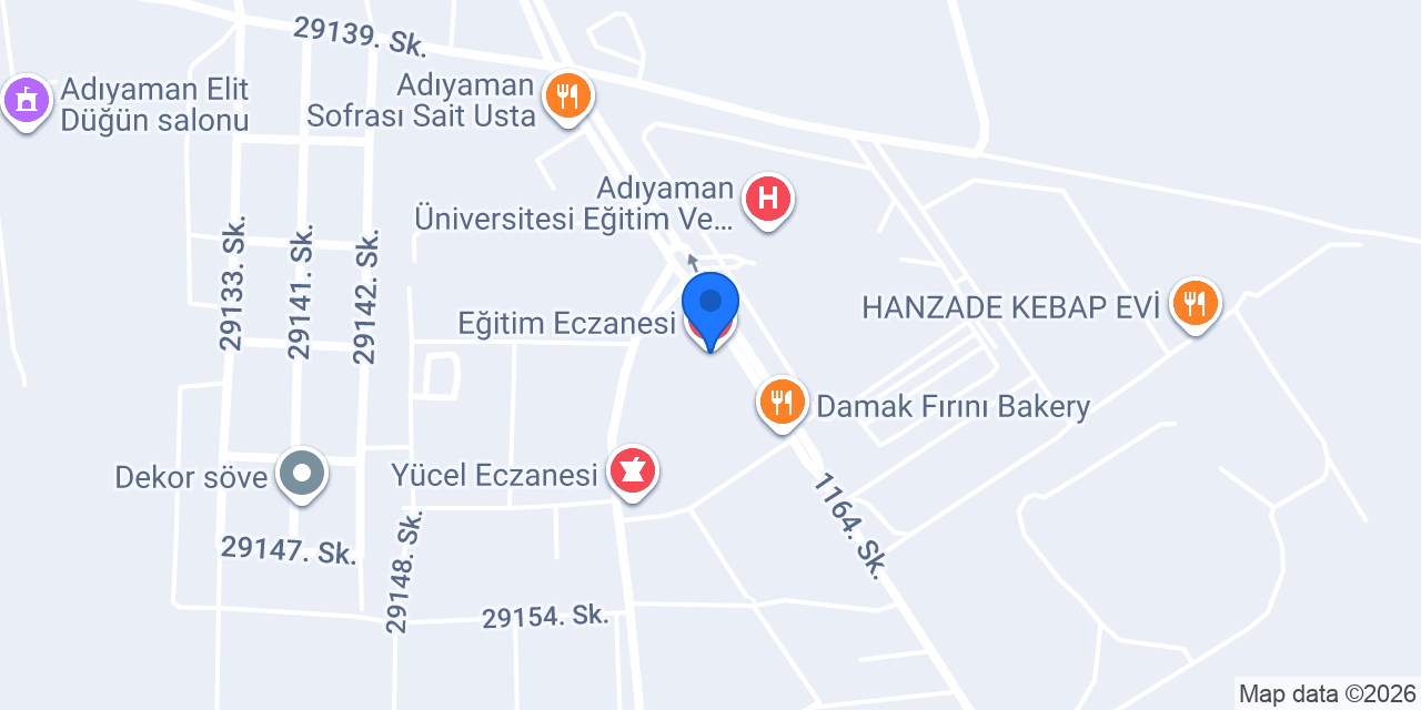 Özçelik Eczanesi konumu