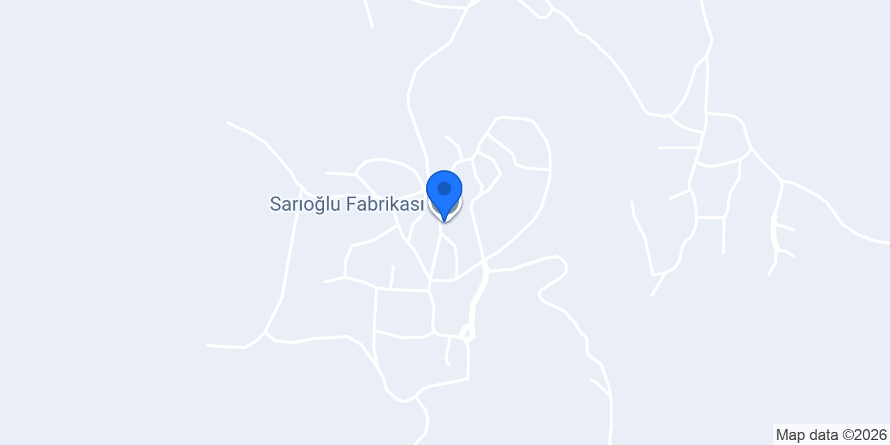 Sarıoğlu Fabrikası konumu