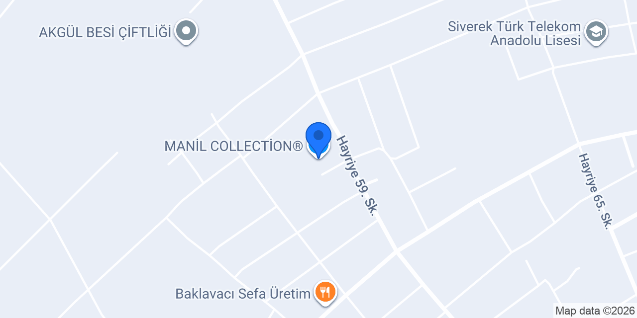 MANİL COLLECTİON® konumu