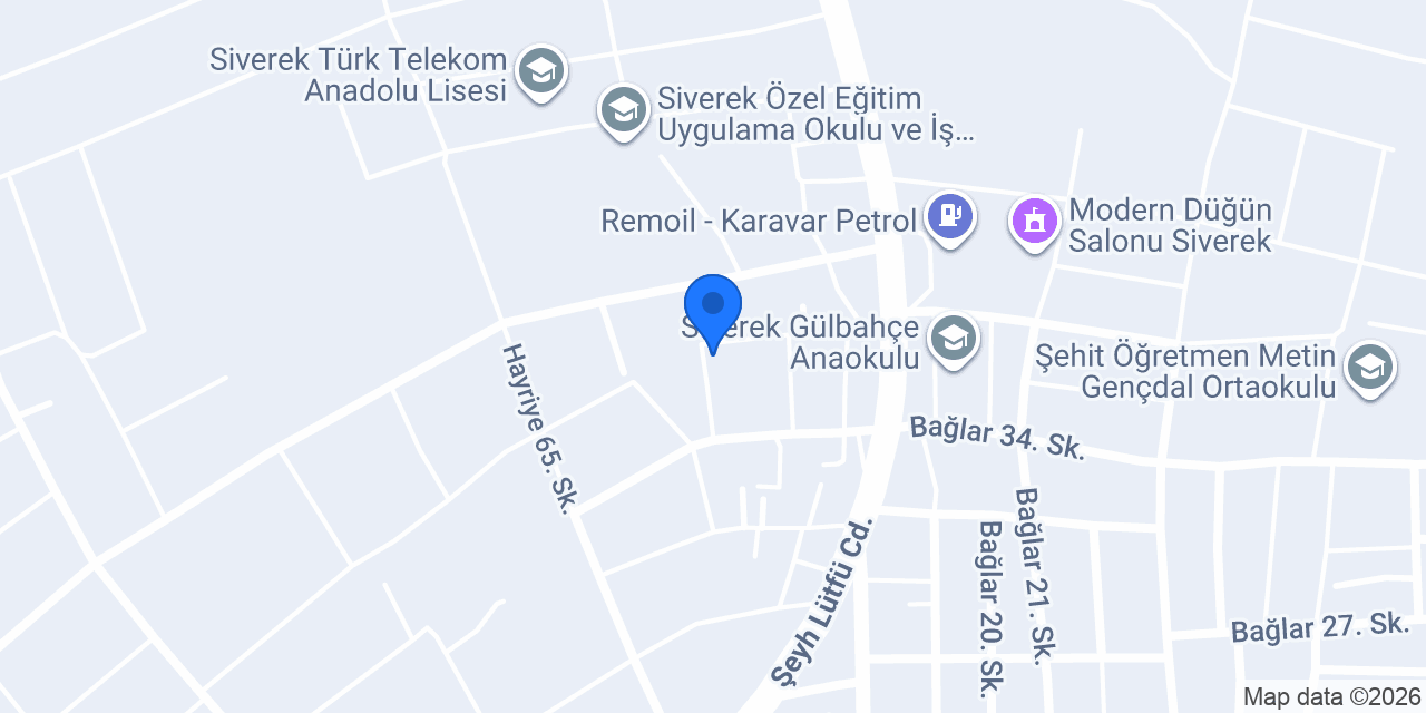 Birlik Mobilya Dekorasyon konumu