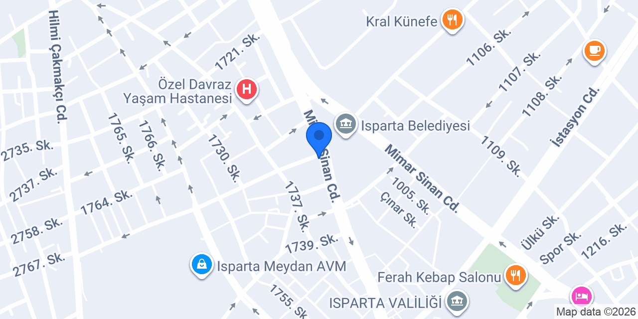 Bilen Mimarlık konumu