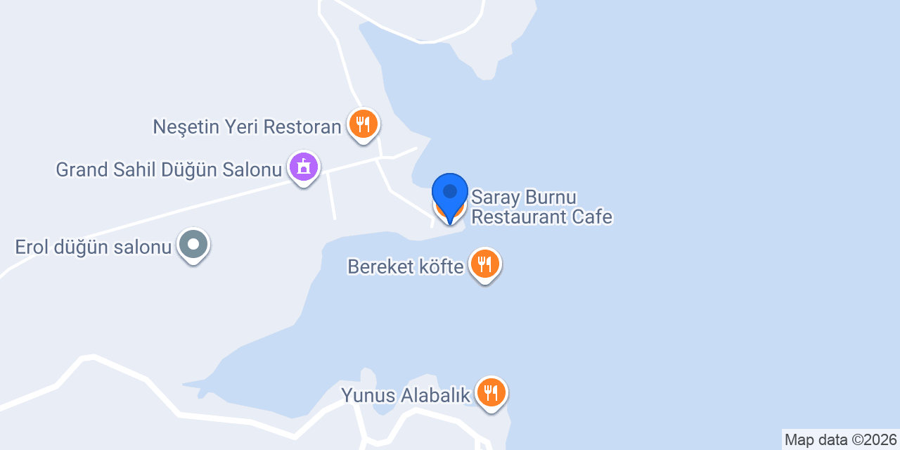 Saray Burnu Restaurant Cafe konumu