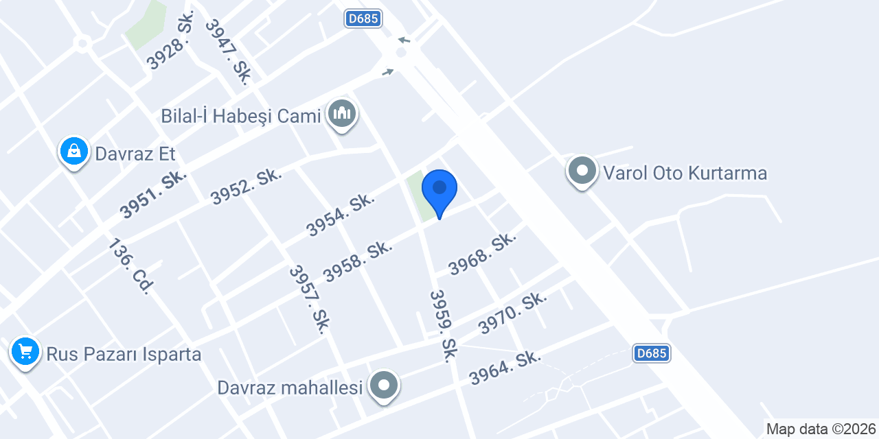 Köy Garajı Taksi konumu