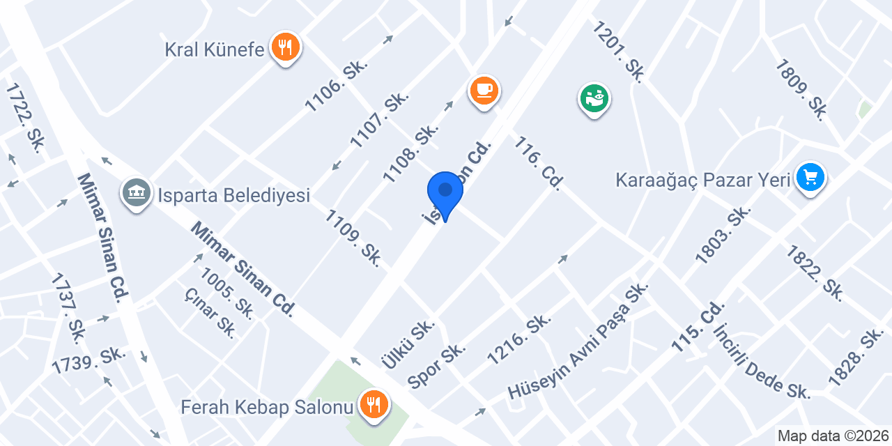 Express Kuru Temizleme konumu