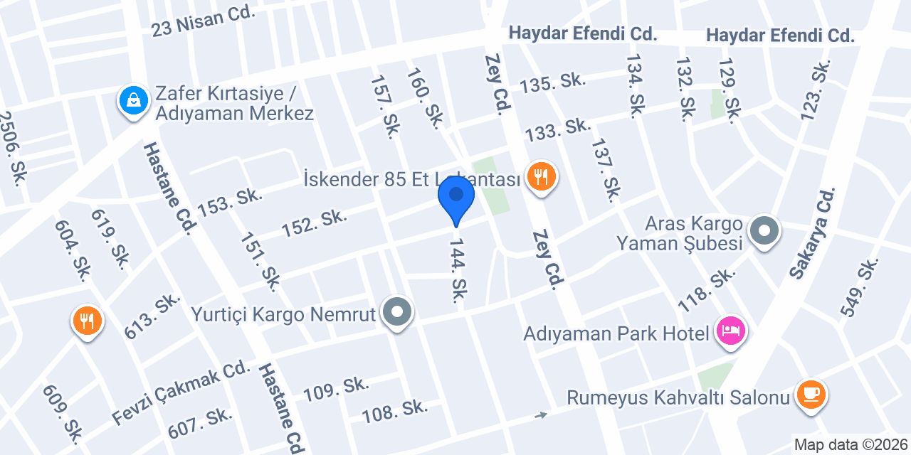 Kadir Usta konumu