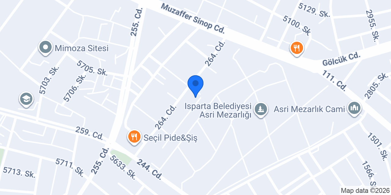 Özdem Ticaret konumu