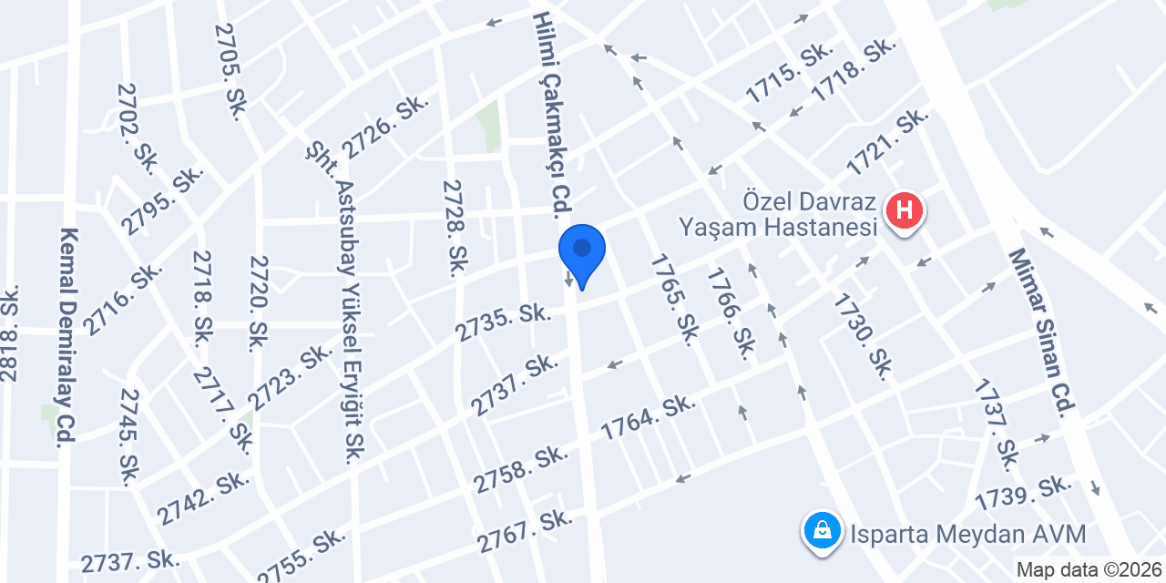 İspaş Yapi Malzemeleri konumu