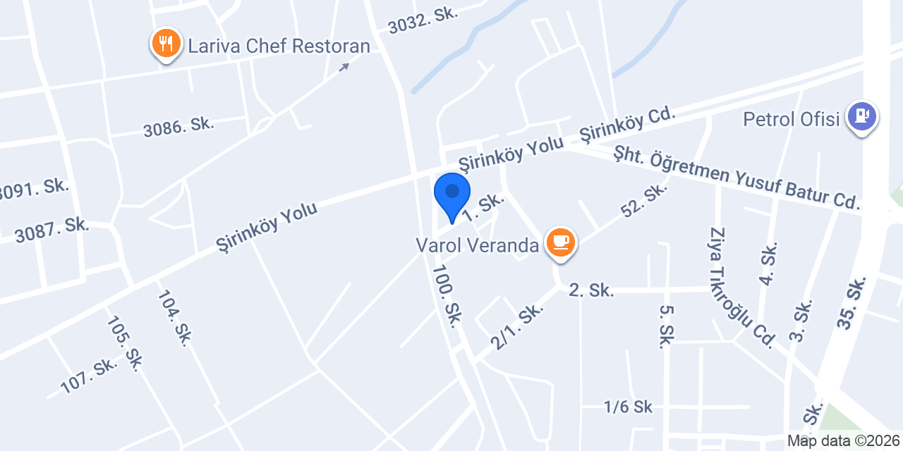 Entaş Catering konumu