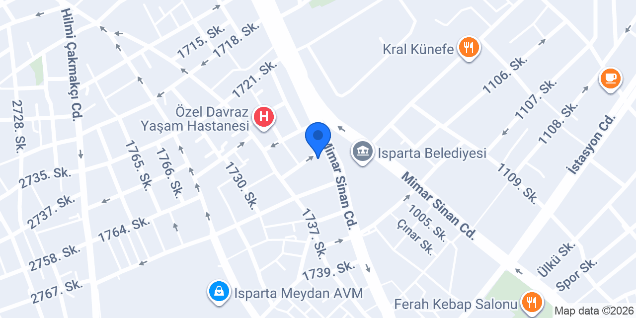 Dürümden konumu