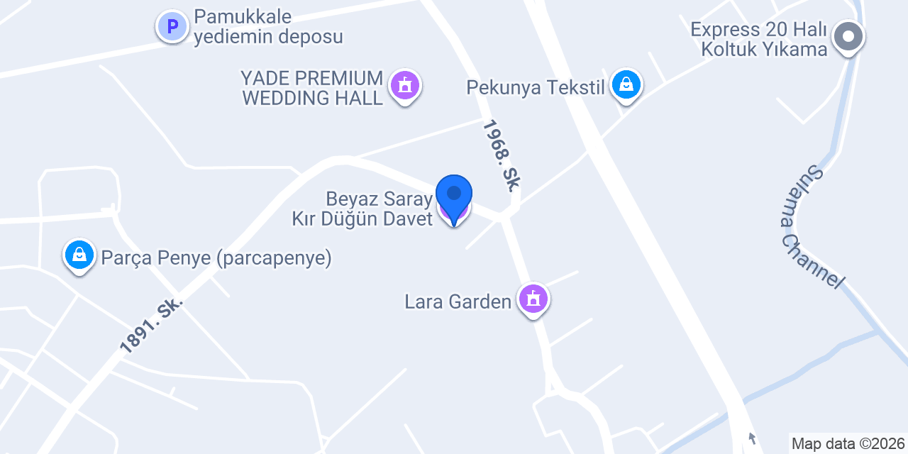 La Rose Çiçek & Organizasyon konumu