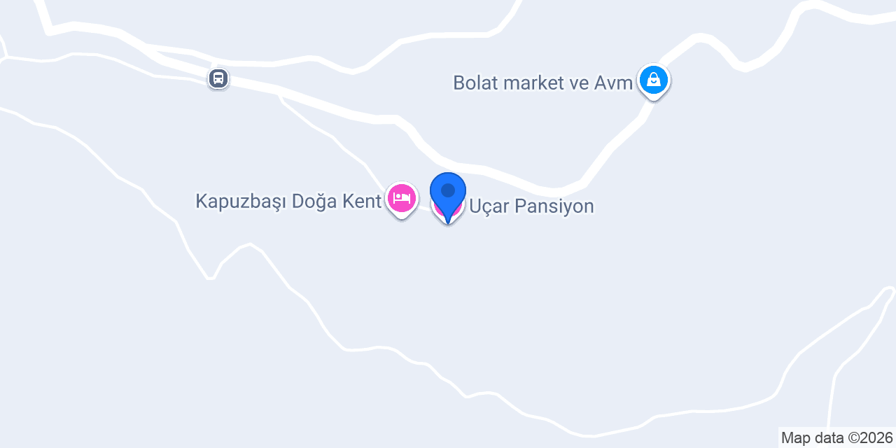 Uçar Pansiyon konumu