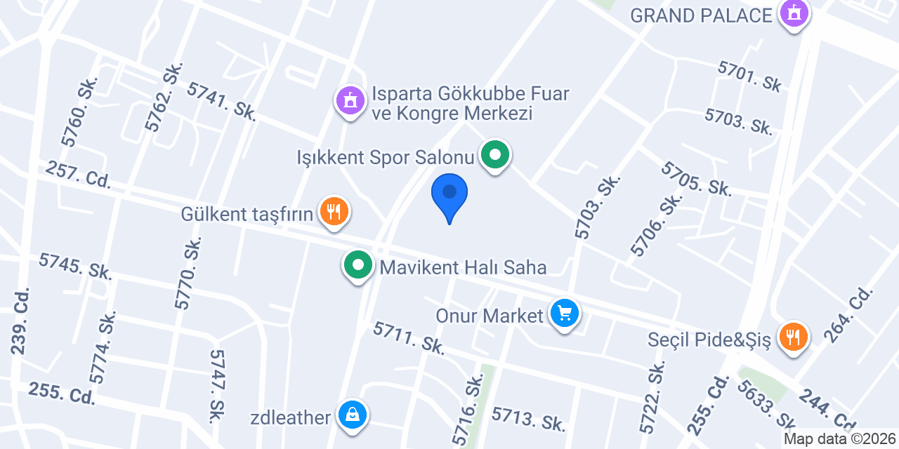 Mavikent Ortaokulu konumu