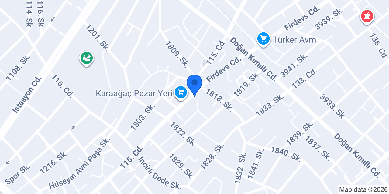 Köşeoğlu Pide & Izgara Salonu konumu