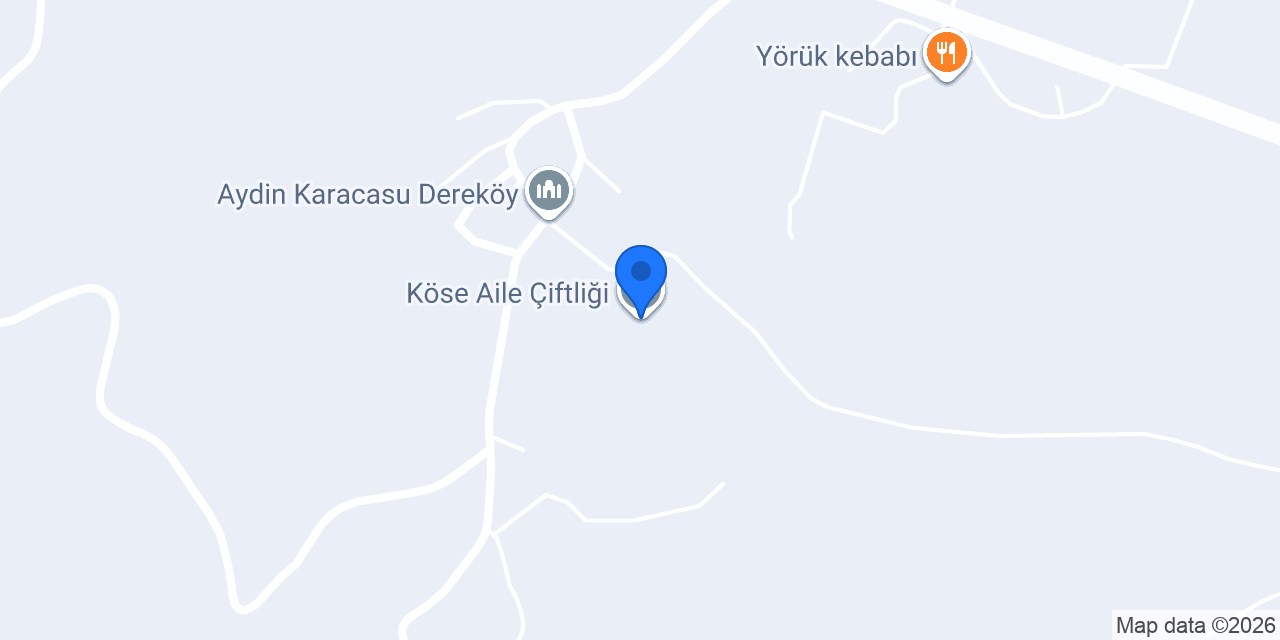 Köse Aile Çiftliği konumu