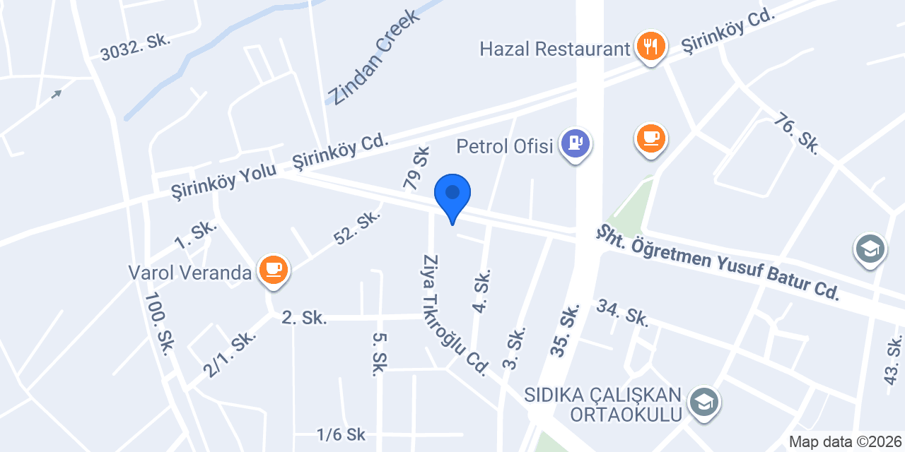 Özdilek Ev Tekstili konumu