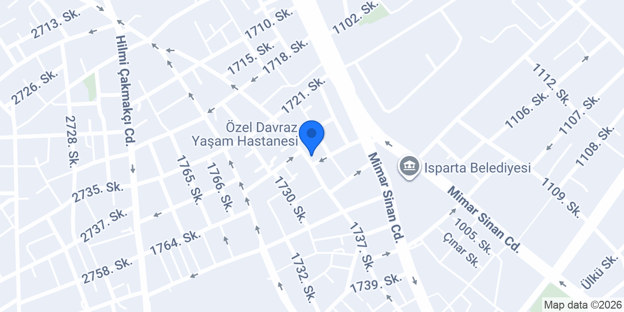 ISPARTA VİDANJÖR konumu