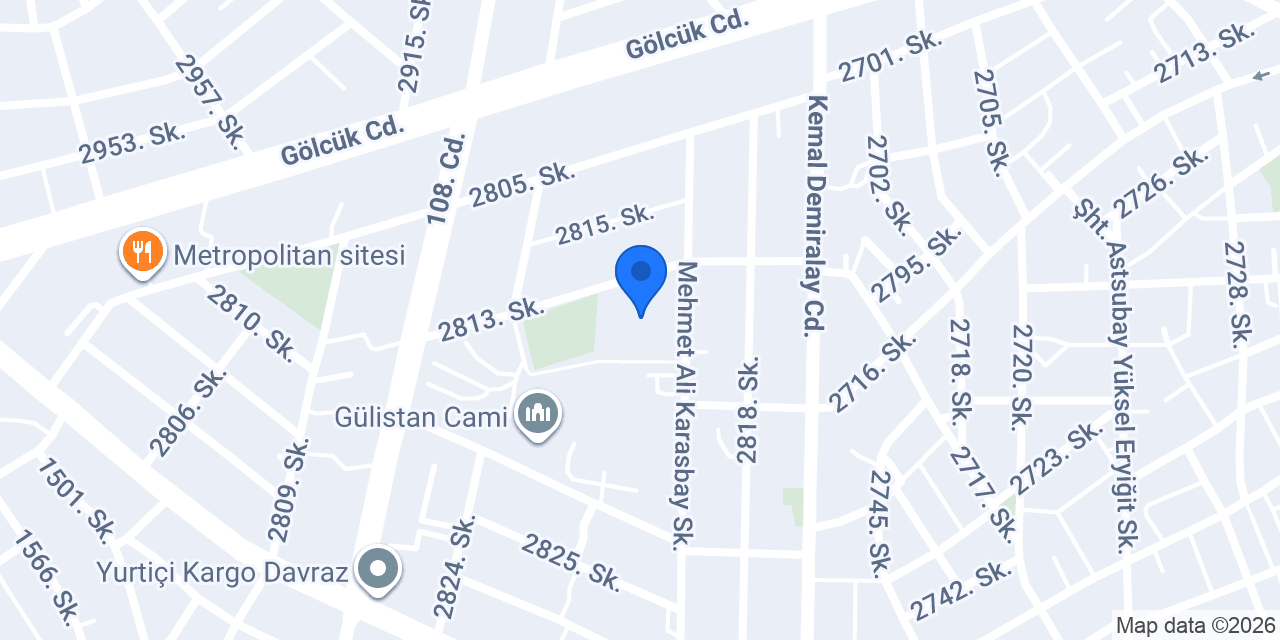 Gülistan İlkokulu konumu